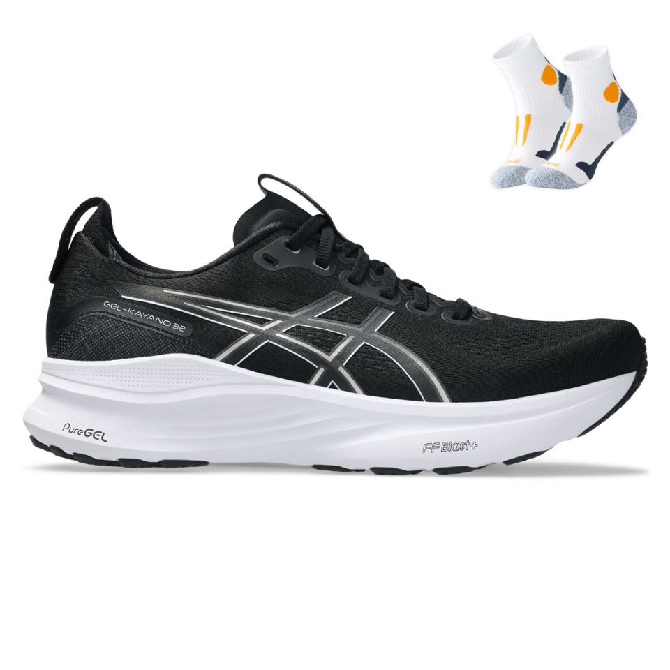 Asics Gel Kayano 32 + Gratis Performance sokken Dames (foto 1)