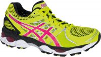 Asics Gel Nimbus 14 geel dames (foto 1)