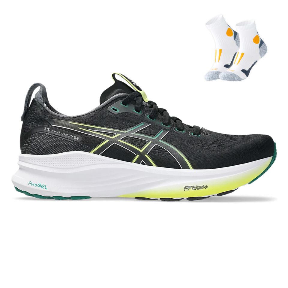 Asics Gel Kayano 32 + Gratis Performance sokken Heren (foto 1)
