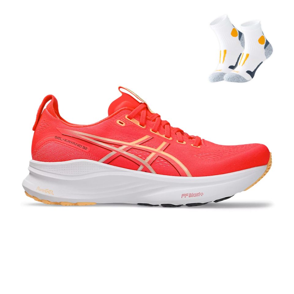 Asics Gel Kayano 32 + Gratis Performance sokken Heren (foto 1)