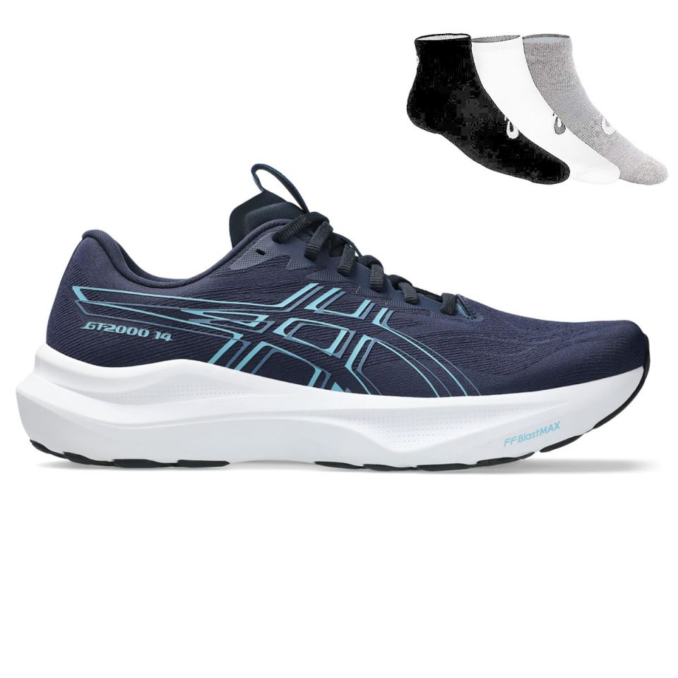 Asics GT-2000 14 + Gratis Asics 3-pack sokken Heren (foto 1)
