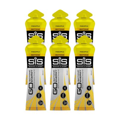 SIS Go Isotonic Energy Gel Pineapple 60ml 6 stuks
