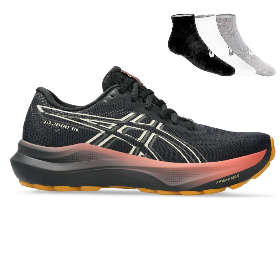 Asics GT-2000 14 GTX + Gratis Asics 3-pack sokken Dames (foto 1)