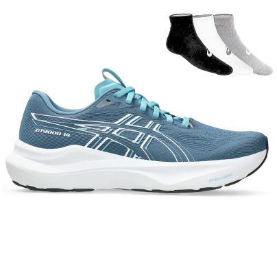 Asics GT-2000 14 + Gratis Asics 3-pack sokken Dames