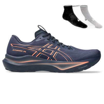 Asics GT-2000 14 + Gratis Asics 3-pack sokken Heren