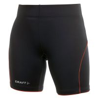 Craft halftight Performance zwart/oranje dames