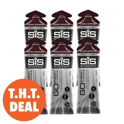 SIS Go Isotonic Energy Gel + Caffeine Double Espresso 60ml (6 st.)