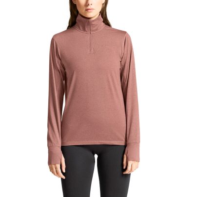 Craft shirt lange mouw 1/2 zip Flow Dames