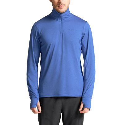 Craft shirt lange mouw 1/2 zip Flow Heren