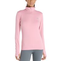 New Balance shirt lange mouw 1/4 zip Space Dye Dames (foto 1)