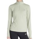 New Balance shirt lange mouw 1/4 zip Space Dye