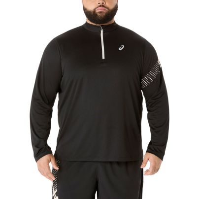 Asics shirt lange mouw 1/2 zip Icon Heren