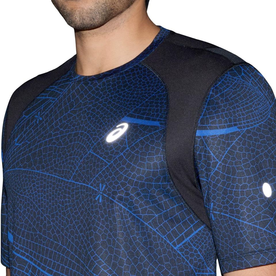 Asics shirt korte mouw Road Lite-Show Heren (foto 4)