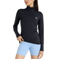 New Balance shirt lange mouw 1/2 zip Sport Quarter Dames (foto 1)