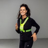 oplaadbaar hesje met felle borstlamp (foto 2)
