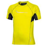 Asics shirt korte mouw stretch neon geel heren