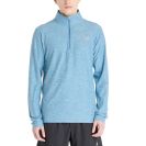 New Balance shirt lange mouw 1/2 zip Space Dye