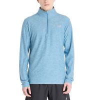 New Balance shirt lange mouw 1/2 zip Space Dye Heren (foto 1)