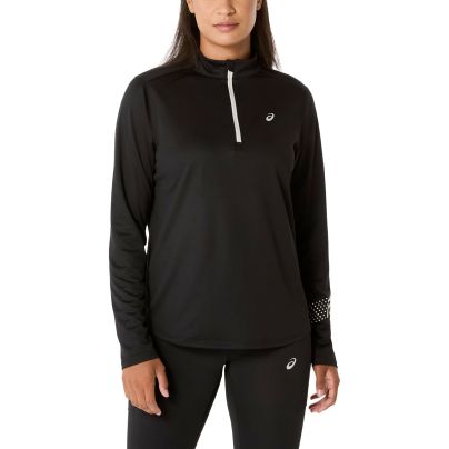 Asics shirt lange mouw 1/2 zip Icon Dames