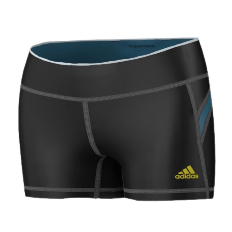 Adidas halftight SN zwart/zeegroen/geel dames (foto 1)