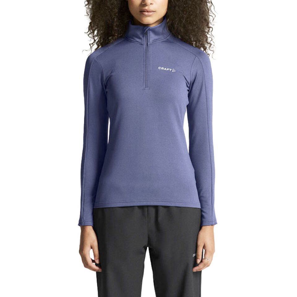 Craft shirt lange mouw 1/2 zip Winter Core Dames (foto 1)