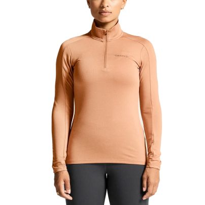 Craft shirt lange mouw 1/2 zip Winter Core Dames