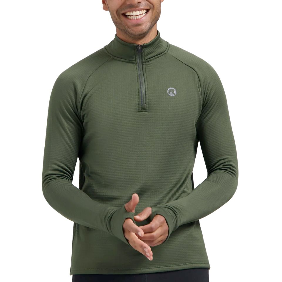 Rogelli shirt lange mouw 1/2 zip Winter Essential Heren (foto 1)