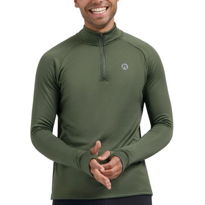 Rogelli shirt lange mouw 1/2 zip Winter Essential Heren
