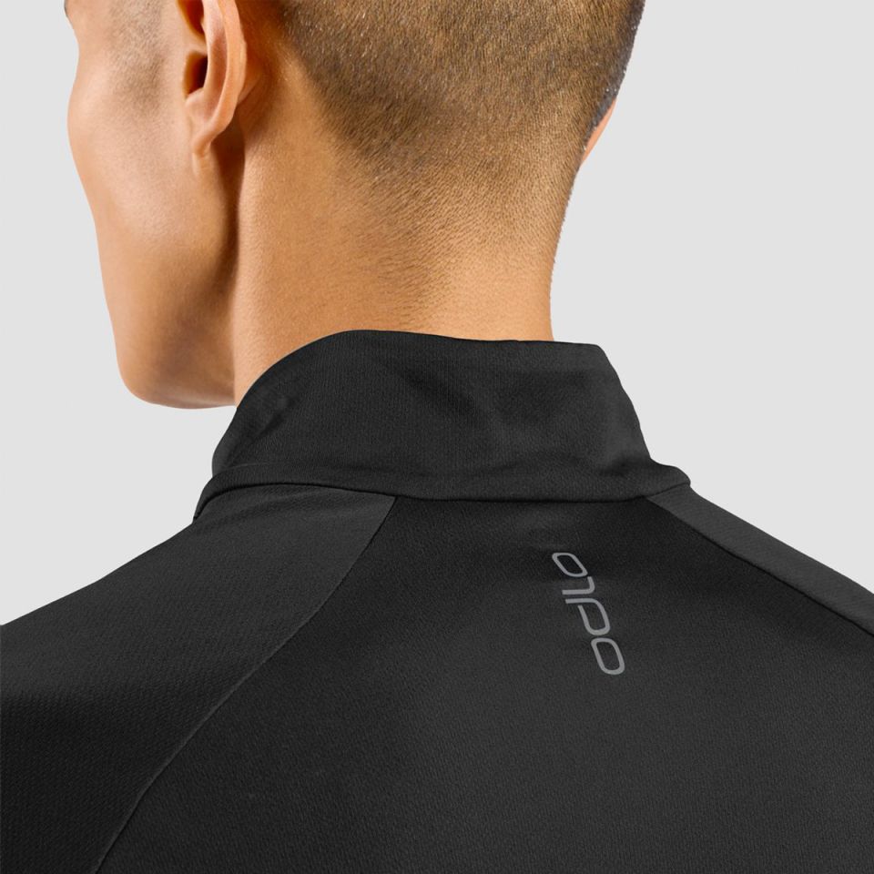 Odlo shirt lange mouw 1/2 zip Essential Ceramiwarm Heren (foto 4)