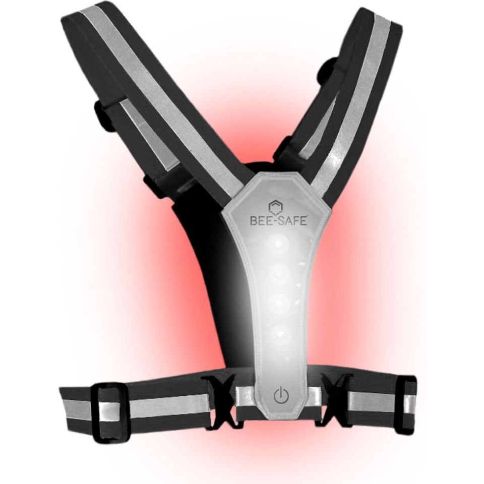 oplaadbare hardloop verlichting vest (foto 2)