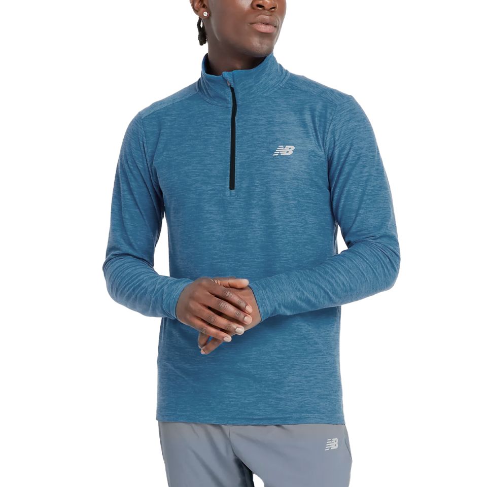 New Balance shirt lange mouw 1/4 zip Sport Quarter Heren (foto 1)