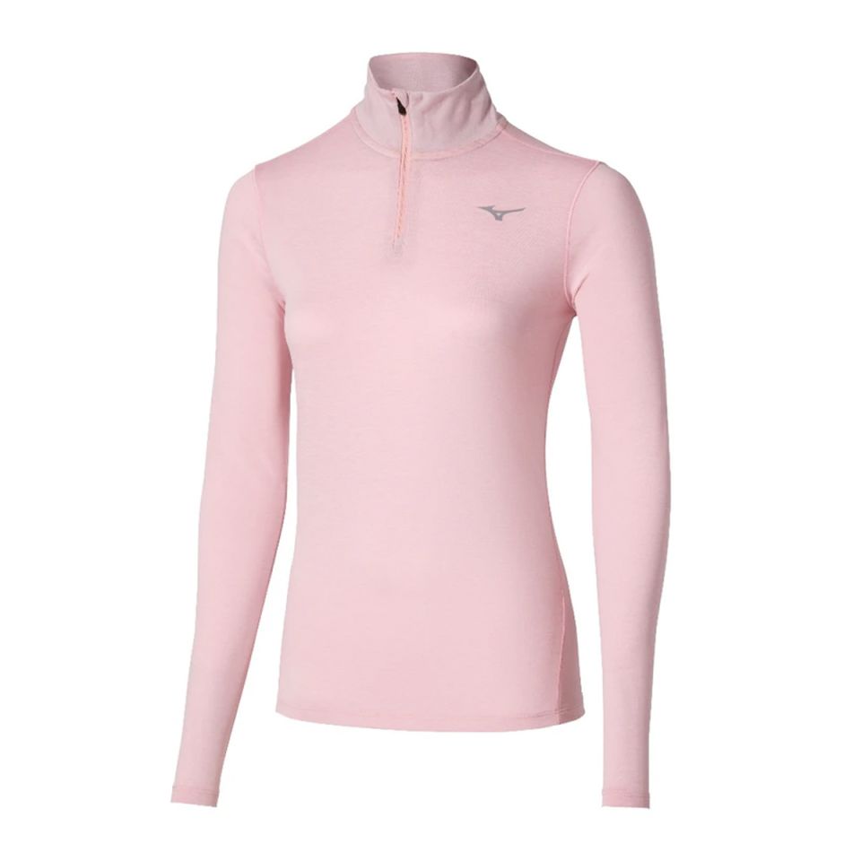 Mizuno shirt lange mouw 1/2 zip Core Impulse Dames (foto 1)