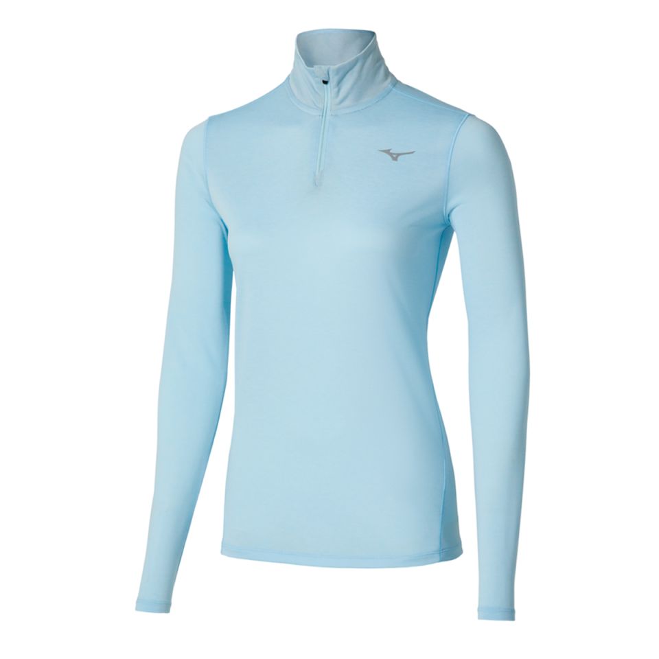 Mizuno shirt lange mouw 1/2 zip Core Impulse Dames (foto 1)