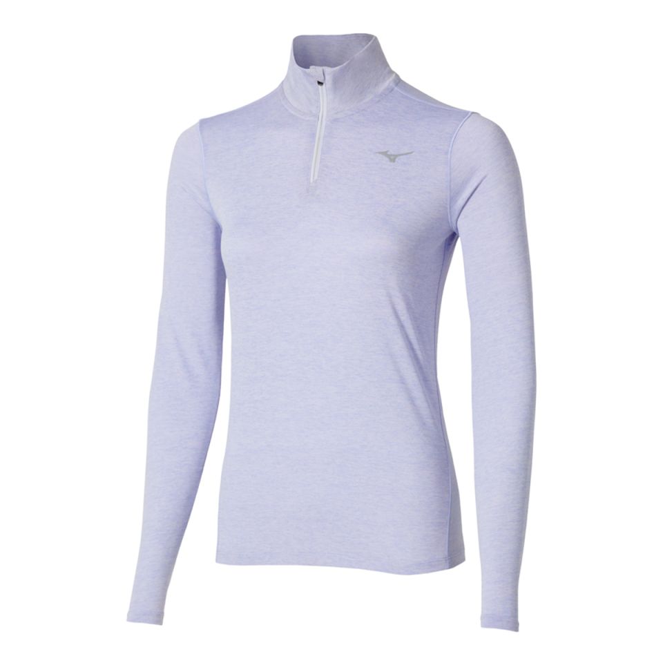 Mizuno shirt lange mouw 1/2 zip Core Impulse Dames (foto 1)
