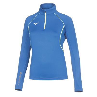 Mizuno shirt lange mouw 1/2 zip Premium warm Dames