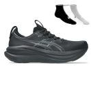 Asics Gel Nimbus 28 + Gratis Asics 3-pack sokken
