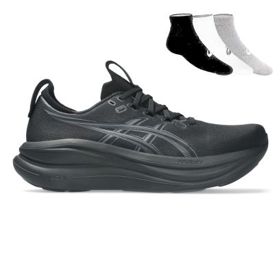 Asics Gel Nimbus 28 + Gratis Asics 3-pack sokken Heren