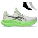 Asics Gel Nimbus 28 + Gratis Asics 3-pack sokken