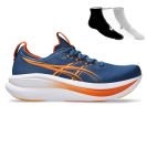 Asics Gel Nimbus 28 + Gratis Asics 3-pack sokken