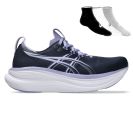 Asics Gel Nimbus 28 + Gratis Asics 3-pack sokken