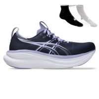 Asics Gel Nimbus 28 + Gratis Asics 3-pack sokken Dames (foto 1)