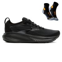 Brooks Adrenaline GTS 25 + Gratis Performance sokken zwart Heren (foto 1)