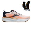 Brooks Adrenaline GTS 25 + Gratis Performance sokken zwart