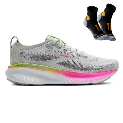 Brooks Adrenaline GTS 25 + Gratis Performance sokken zwart Dames