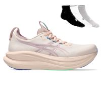 Asics Gel Nimbus 28 + Gratis Asics 3-pack sokken Dames (foto 1)