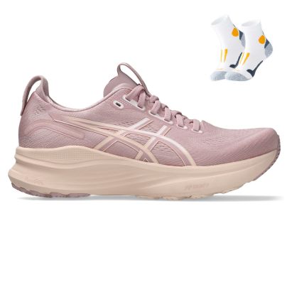 Asics Gel Kayano 32 + Gratis Performance sokken wit Dames
