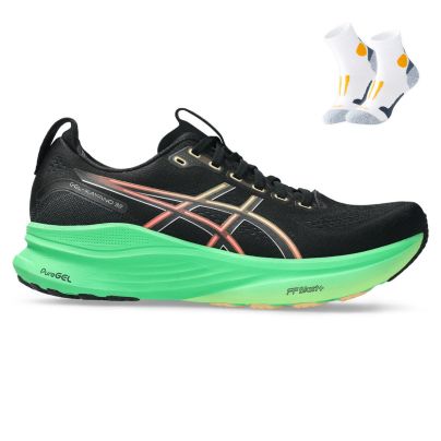 Asics Gel Kayano 32 + Gratis Performance sokken wit Heren
