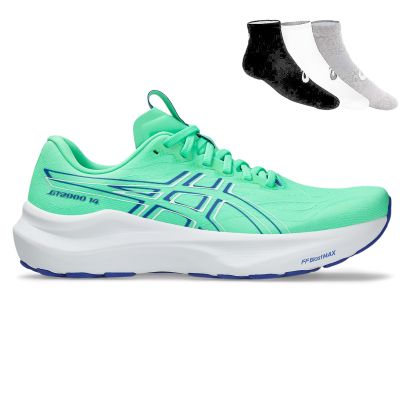 Asics GT-2000 14 + Gratis Asics 3-pack sokken Heren