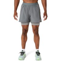 Asics 2-in 1 short Road 5-inch Heren (foto 1)