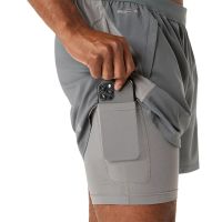 Asics 2-in 1 short Road 5-inch Heren (foto 4)